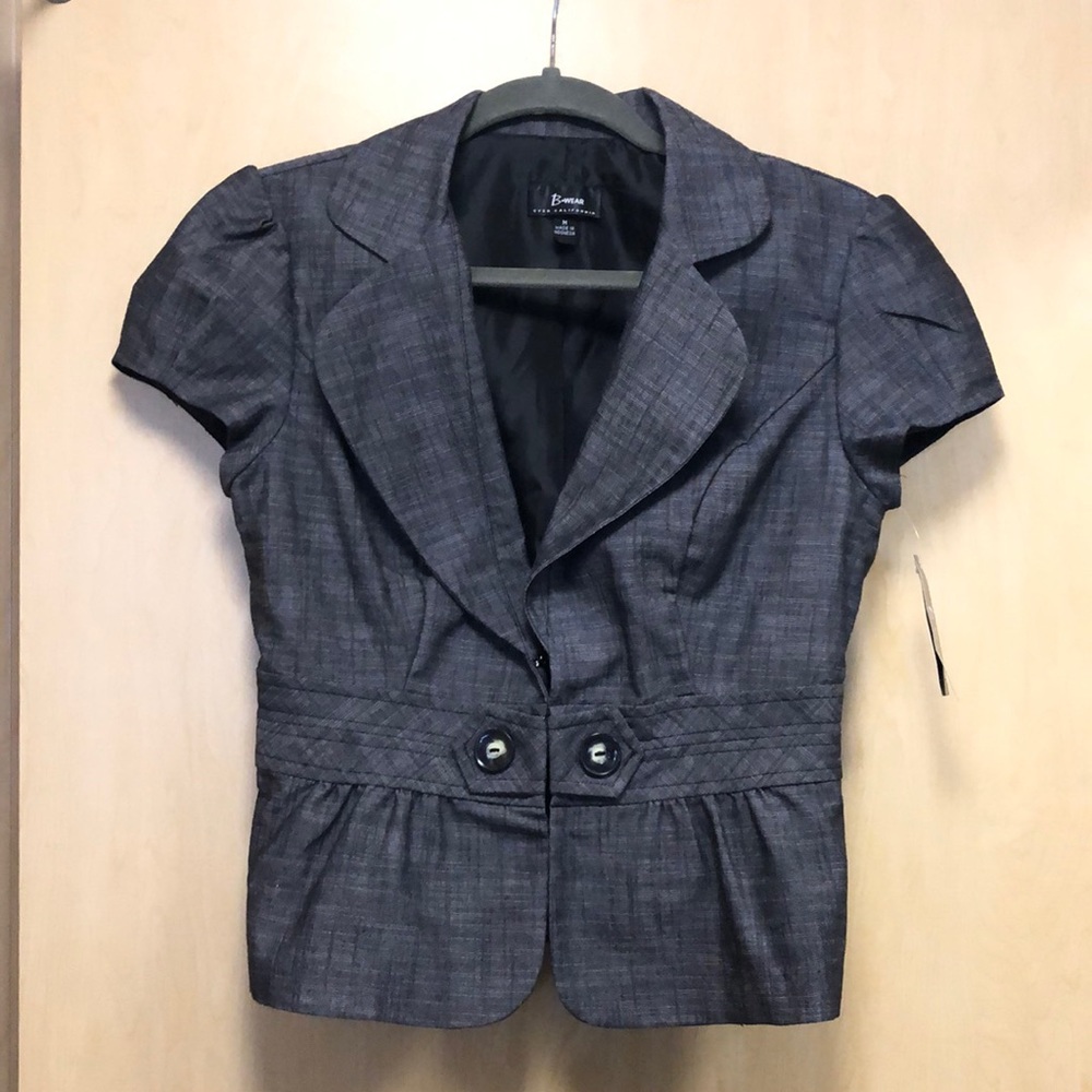 Dark Gray Blazer / B Wear / Byer California